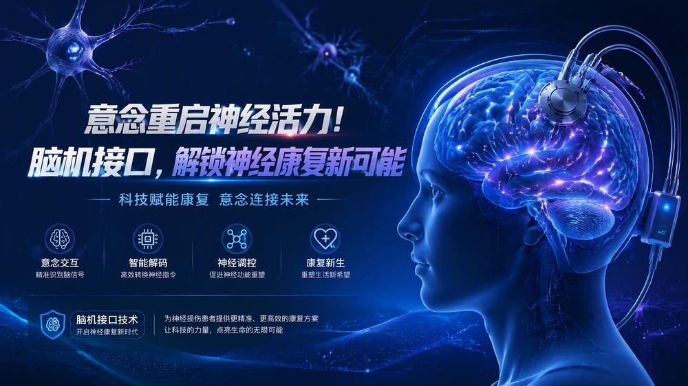 意念重启神经活力！脑机接口，解锁神经康复新可能