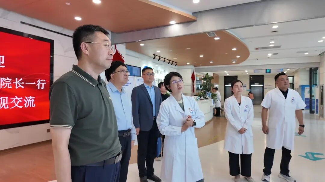 校院携手育英才，医教融合启新程，甘肃卫生职业学院领导莅临达尔健康复医院考察交流